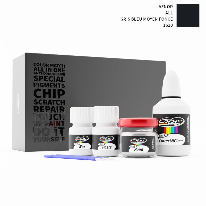 Afnor ALL Gris Bleu Moyen Fonce 1610 Touch Up Paint