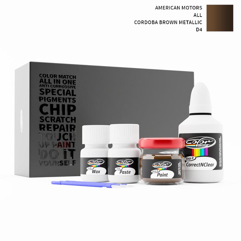 American Motors ALL Cordoba Brown Metallic D4 Touch Up Paint