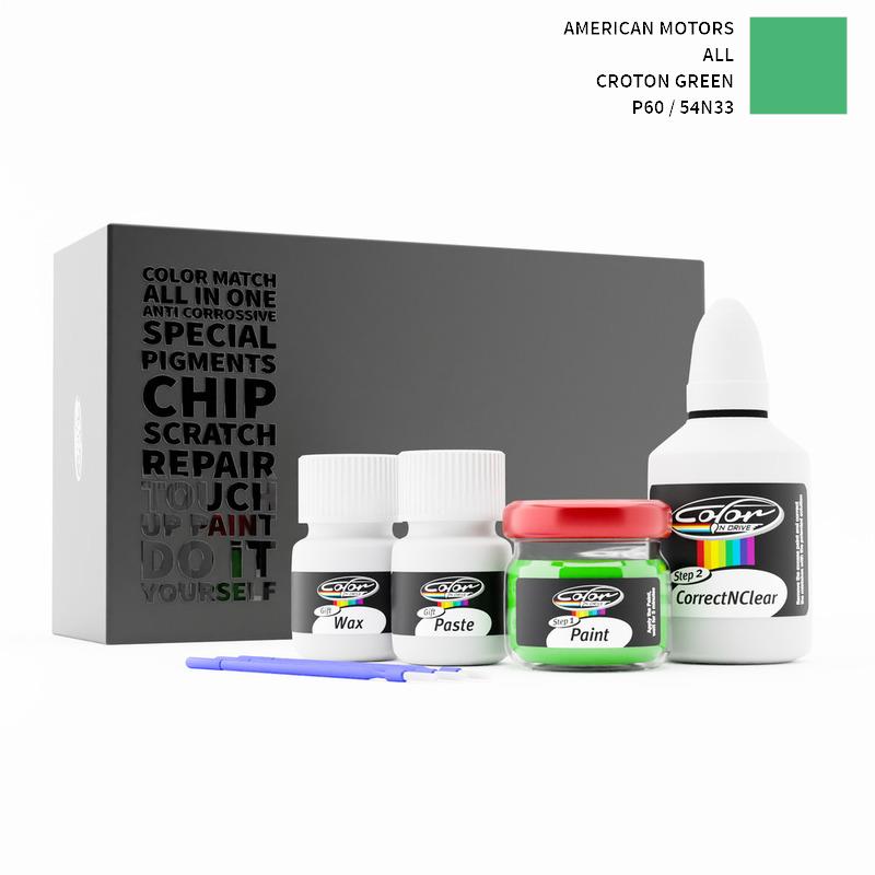 American Motors ALL Croton Green P60 / 54N33 Touch Up Paint