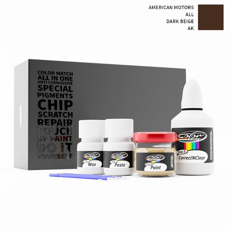 American Motors ALL Dark Beige AK Touch Up Paint