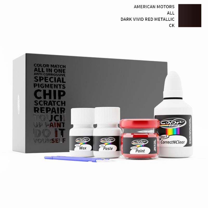 American Motors ALL Dark Vivid Red Metallic CK Touch Up Paint