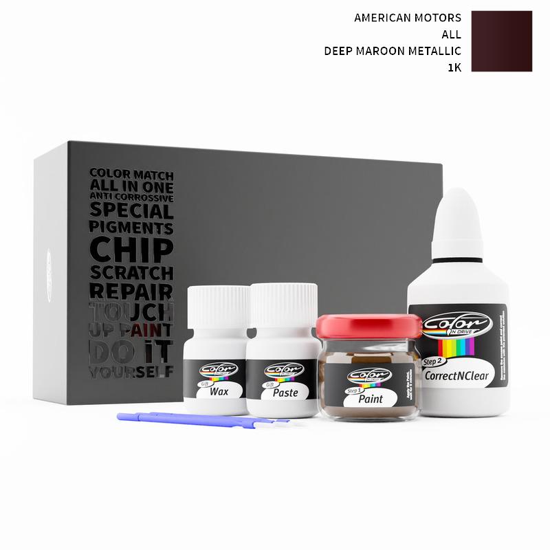 American Motors ALL Deep Maroon Metallic 1K Touch Up Paint