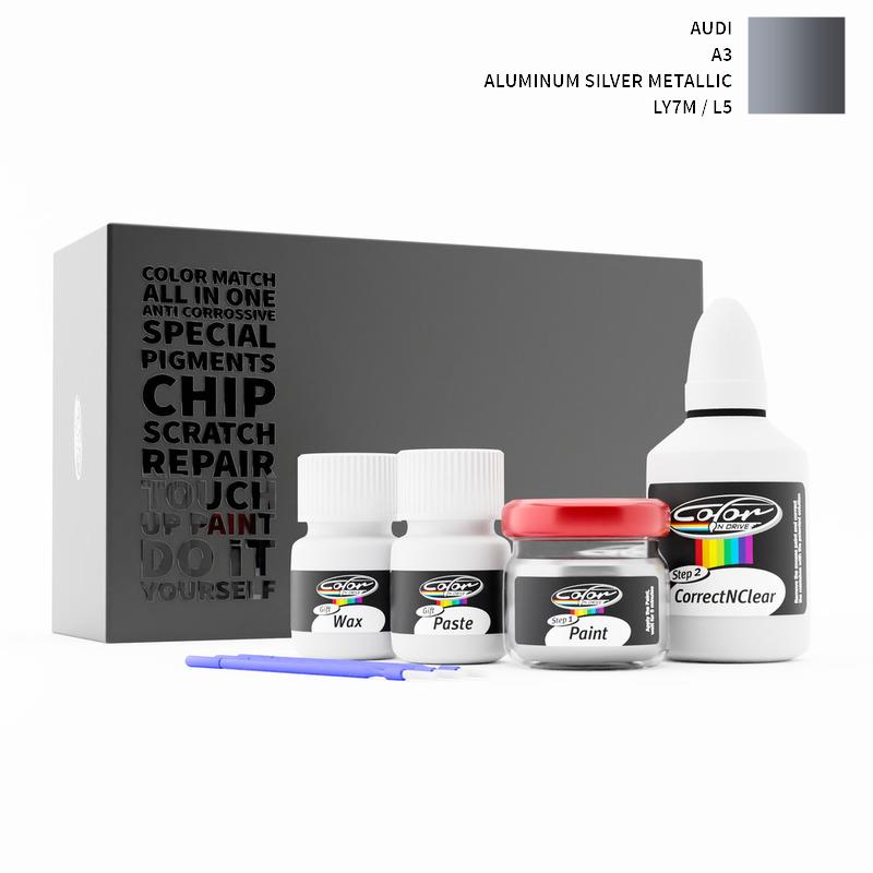 Audi A3 Aluminum Silver Metallic LY7M / L5 Touch Up Paint