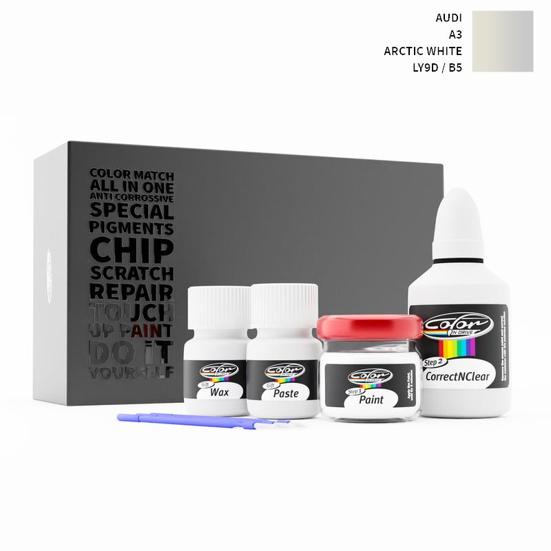 Audi A3 Arctic White LY9D / B5 Touch Up Paint