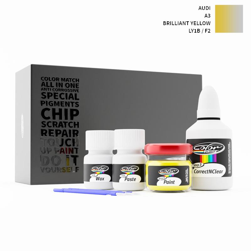 Audi A3 Brilliant Yellow LY1B / F2 Touch Up Paint