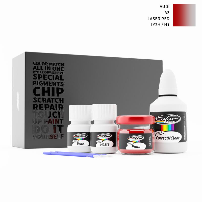 Audi A3 Laser Red LY3H / H1 Touch Up Paint