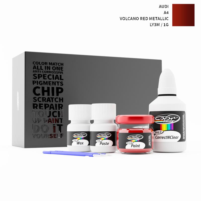 Audi A4 Volcano Red Metallic LY3M / 1G Touch Up Paint