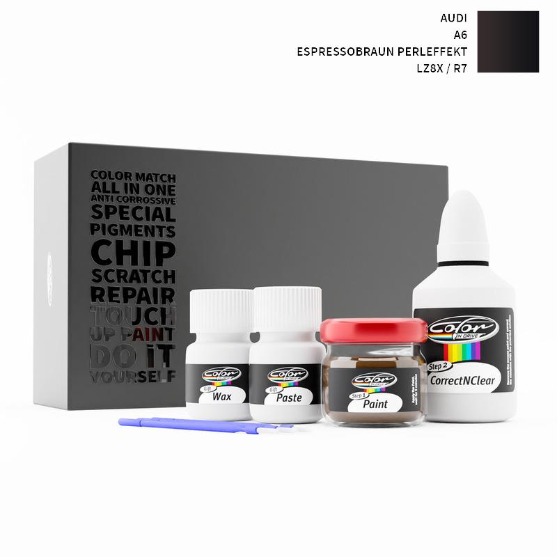 Audi A6 Espressobraun Perleffekt LZ8X / R7 Touch Up Paint