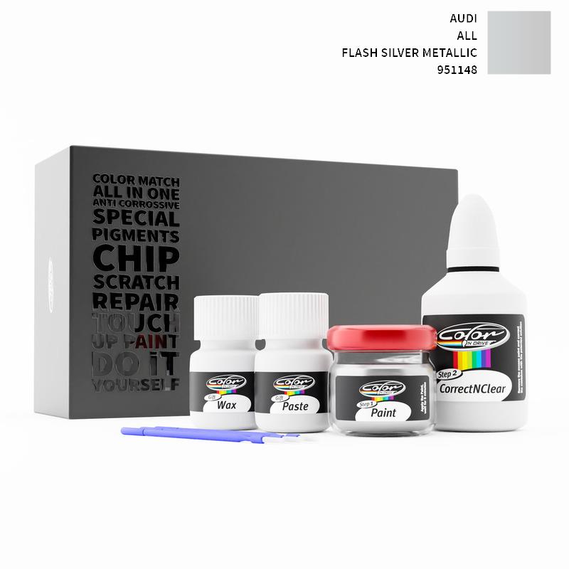 Audi ALL Flash Silver Metallic 951148 Touch Up Paint