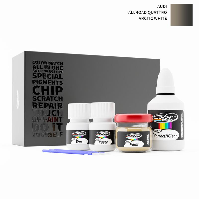 Audi Allroad Quattro Arctic White  Touch Up Paint