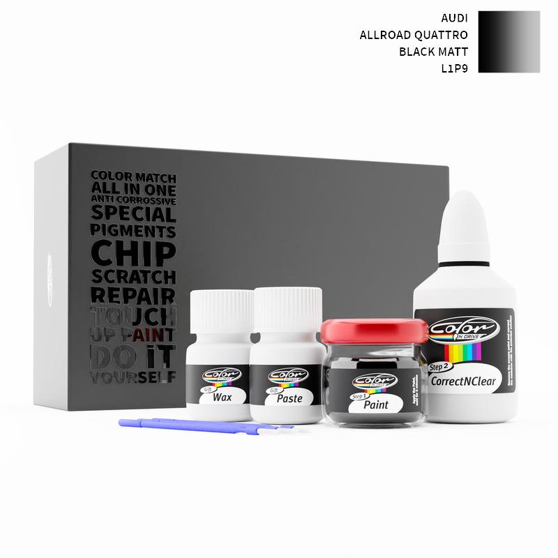 Audi Allroad Quattro Black Matt L1P9 Touch Up Paint