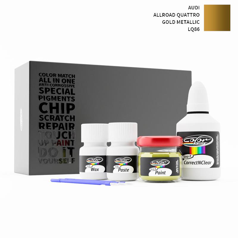 Audi Allroad Quattro Gold Metallic LQ86 Touch Up Paint