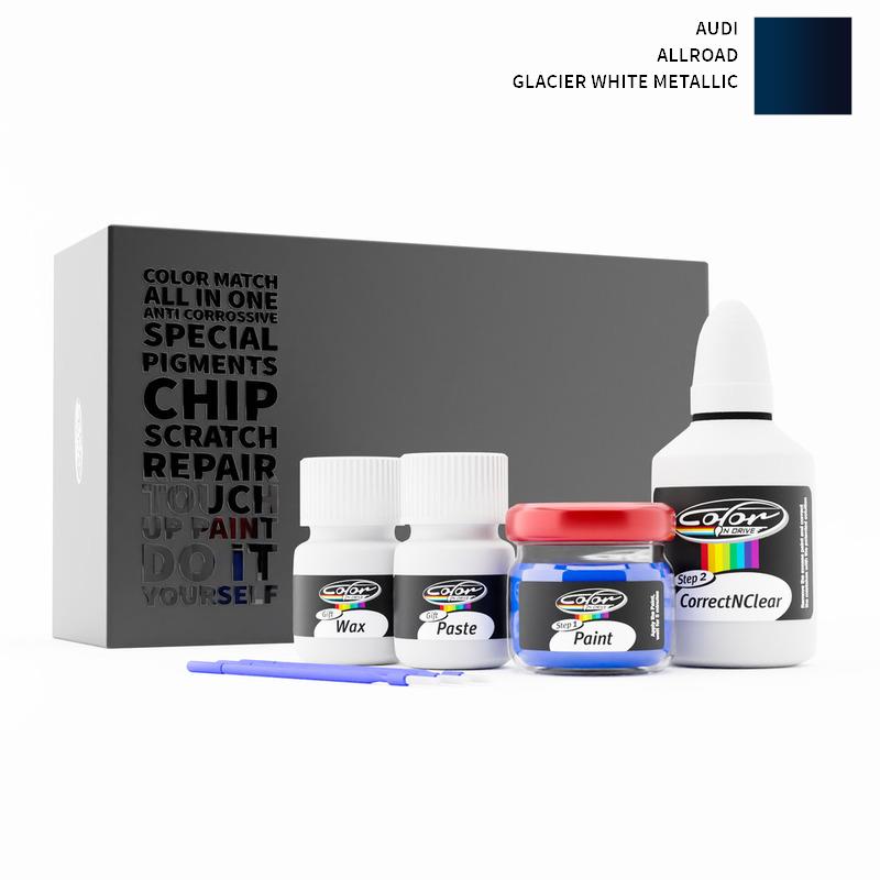 Audi Allroad Glacier White Metallic  Touch Up Paint