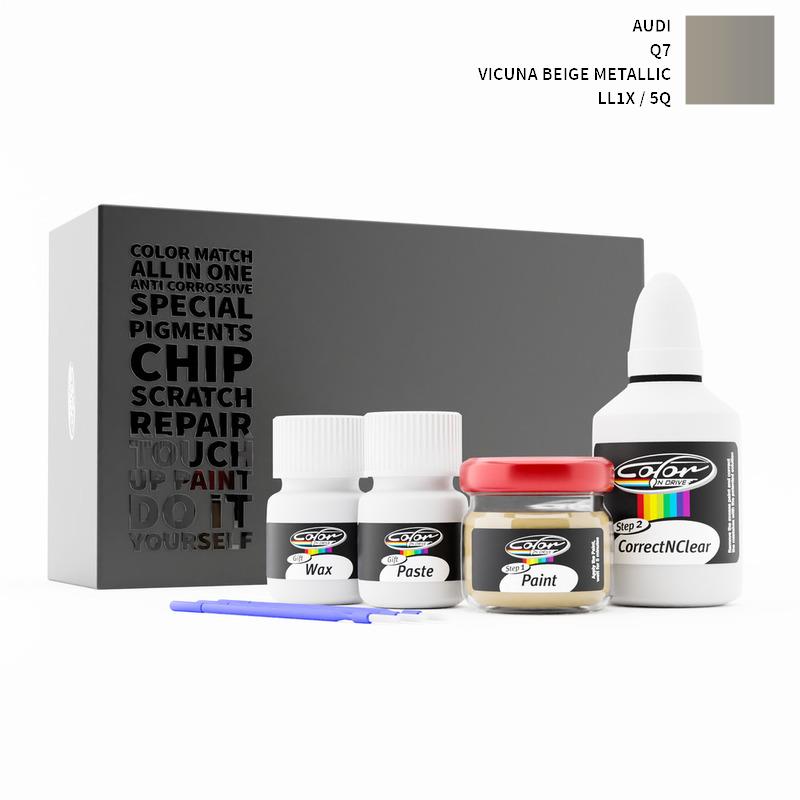 Audi Q7 Vicuna Beige Metallic LL1X / 5Q Touch Up Paint