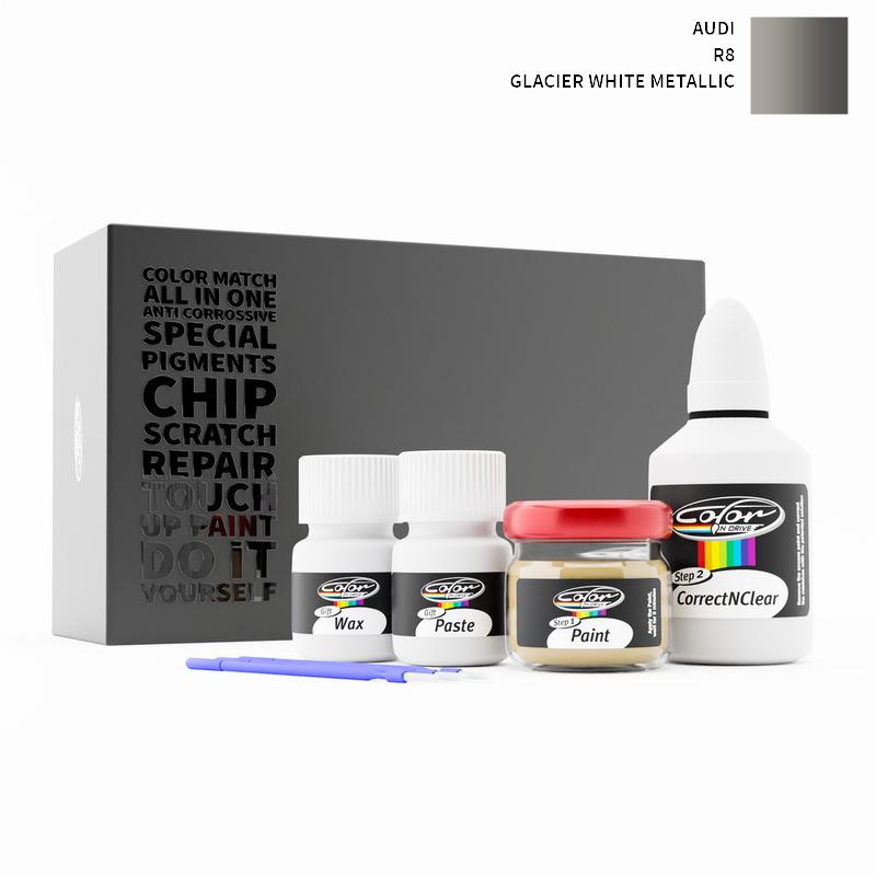 Audi R8 Glacier White Metallic  Touch Up Paint