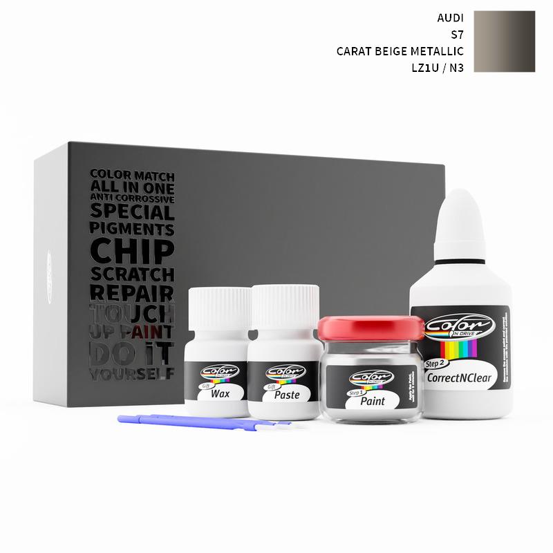 Audi S7 Carat Beige Metallic LZ1U / N3 Touch Up Paint