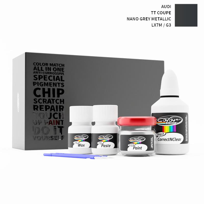 Audi Tt Coupe Nano Grey Metallic LX7M / G3 Touch Up Paint