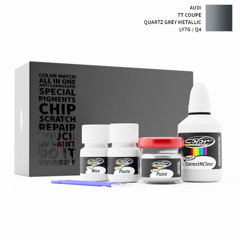 Audi Tt Coupe Quartz Grey Metallic LY7G / Q4 Touch Up Paint