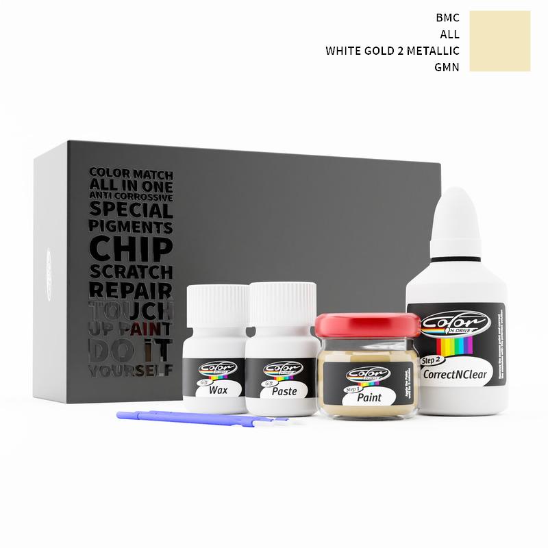 BMC ALL White Gold 2 Metallic GMN Touch Up Paint