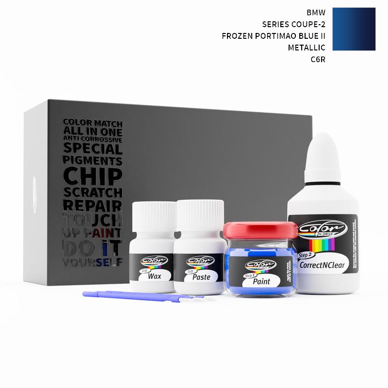 BMW 2-Series Coupe Frozen Portimao Blue Ii Metallic C6R Touch Up Paint