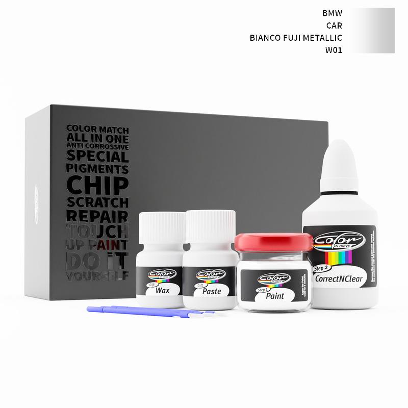 BMW CAR Bianco Fuji Metallic W01 Touch Up Paint