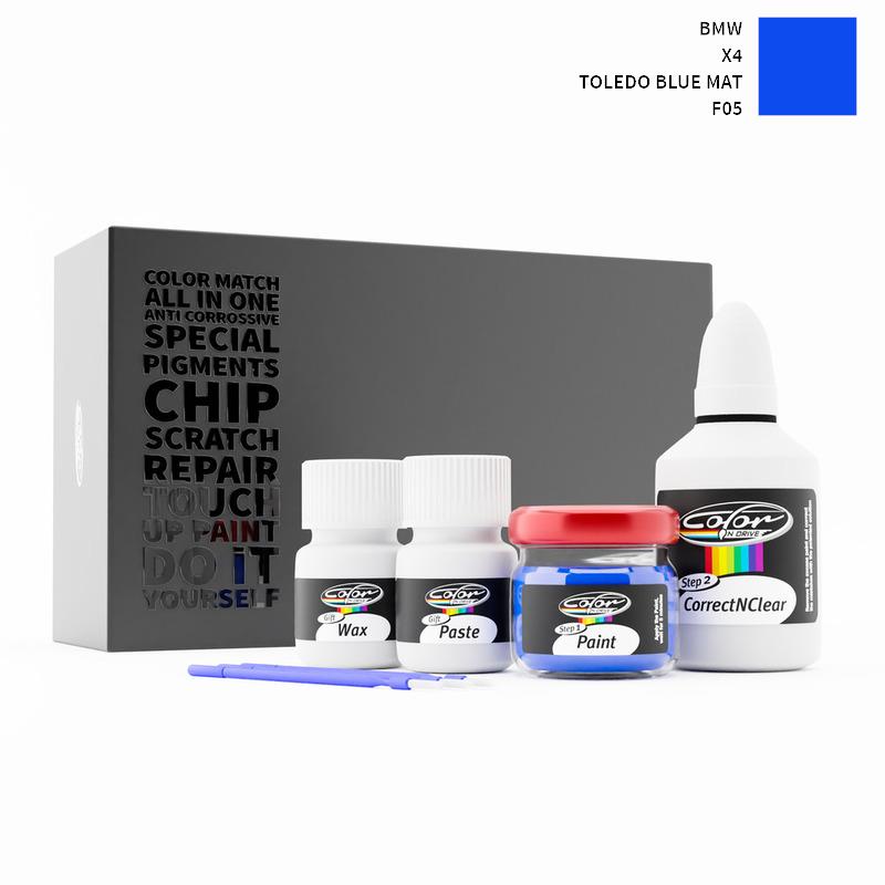 BMW X4 Toledo Blue Mat F05 Touch Up Paint