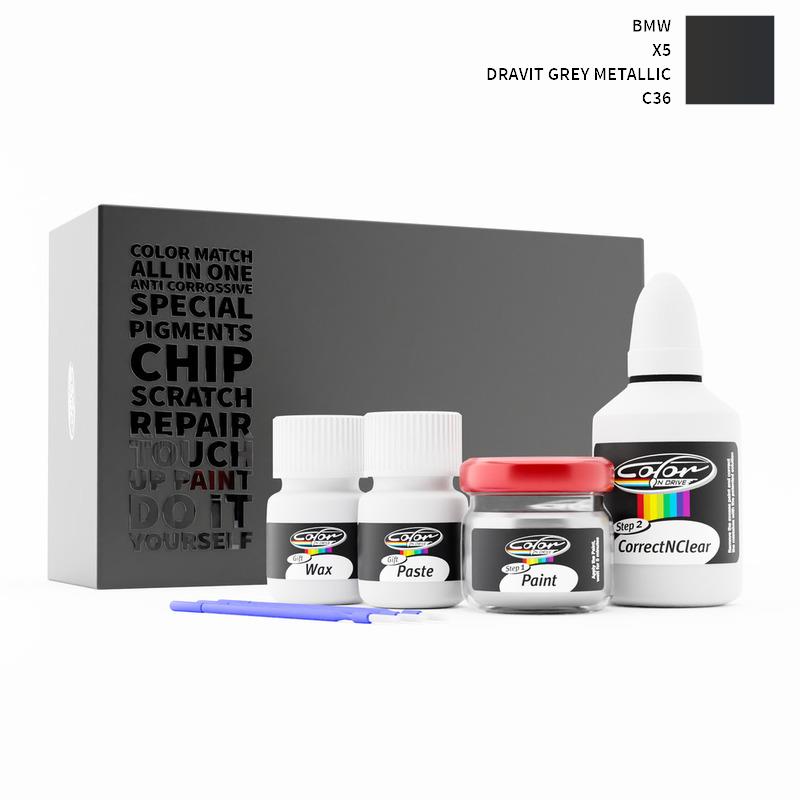 BMW X5 Dravit Grey Metallic C36 Touch Up Paint
