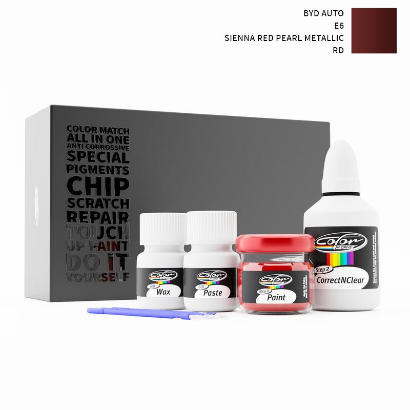Byd Auto E6 Sienna Red Pearl Metallic RD Touch Up Paint