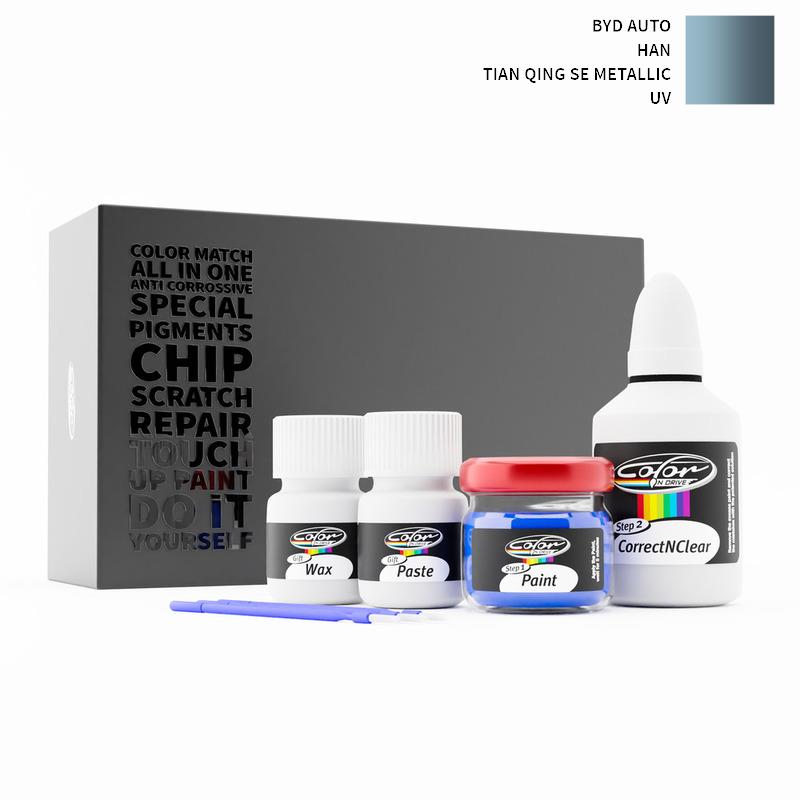 Byd Auto HAN Tian Qing Se Metallic UV Touch Up Paint