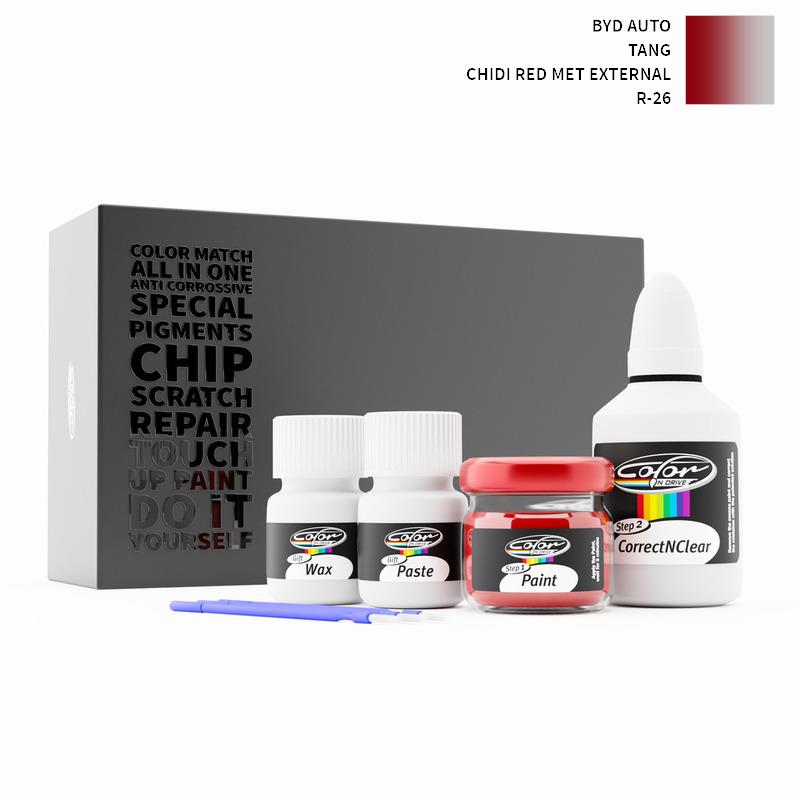 Byd Auto Tang Chidi Red Met External R-26 Touch Up Paint