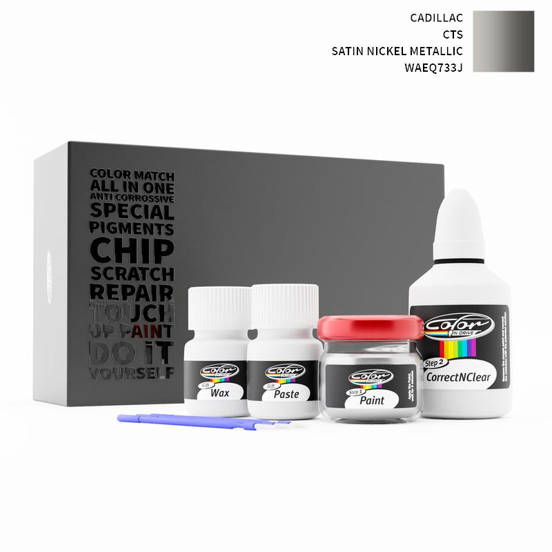 Cadillac CTS Satin Nickel Metallic WAEQ733J Touch Up Paint