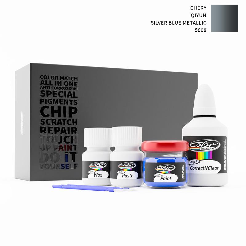 Chery Qiyun Silver Blue Metallic 5008 Touch Up Paint