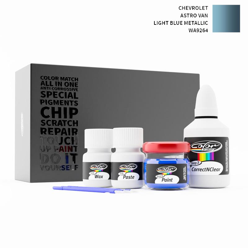 Chevrolet Astro Van Light Blue Metallic WA9264 Touch Up Paint