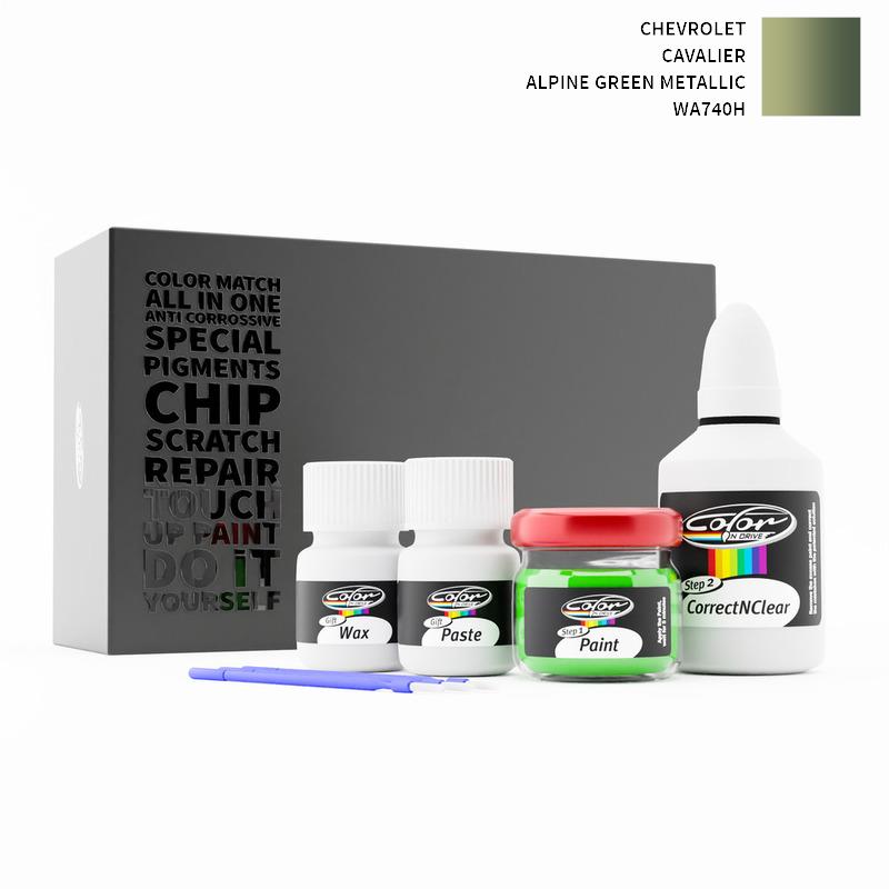 Chevrolet Cavalier Alpine Green Metallic WA740H Touch Up Paint