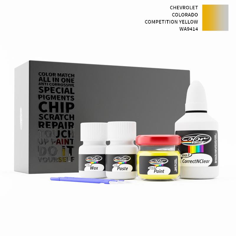 Chevrolet Colorado Competition Yellow WA9414 Touch Up Paint