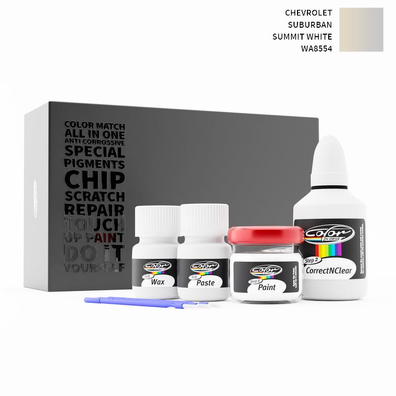 Chevrolet Suburban Summit White WA8554 Touch Up Paint