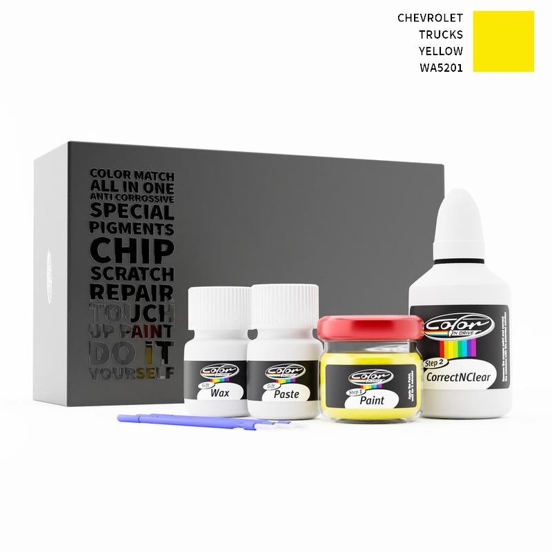 Chevrolet Trucks Yellow WA5201 Touch Up Paint