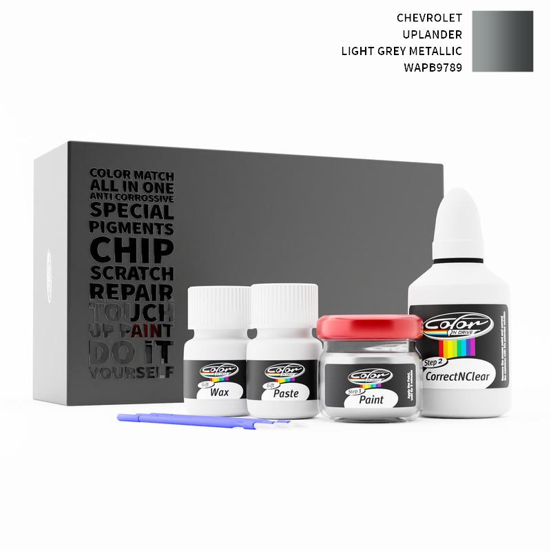 Chevrolet Uplander Light Grey Metallic WAPB9789 Touch Up Paint