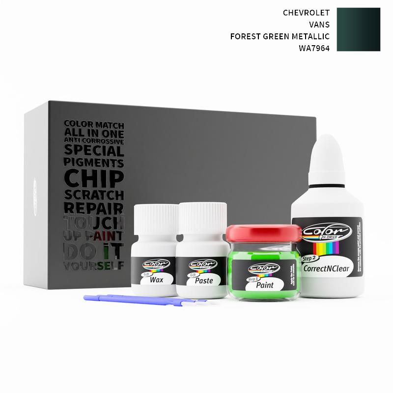 Chevrolet Vans Forest Green Metallic WA7964 Touch Up Paint