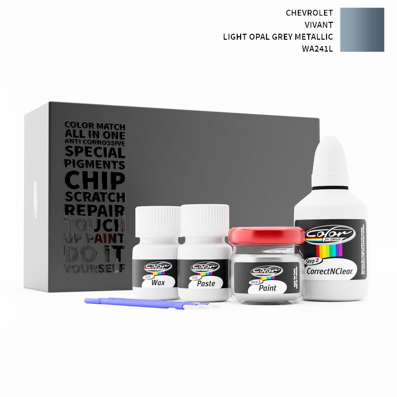 Chevrolet Vivant Light Opal Grey Metallic WA241L Touch Up Paint