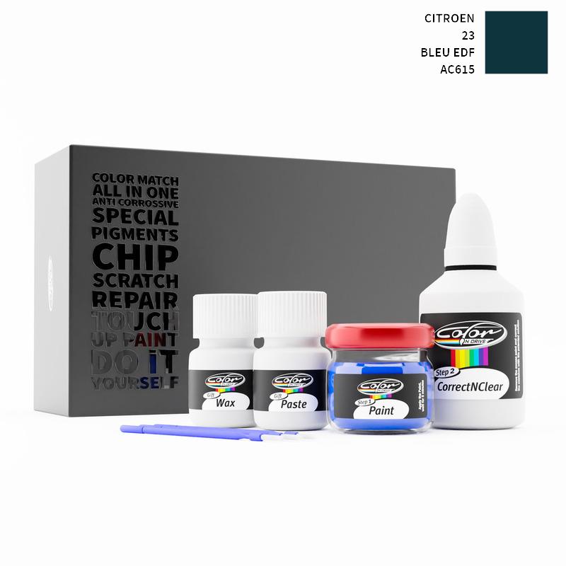 Citroen 23 Bleu Edf AC615 Touch Up Paint