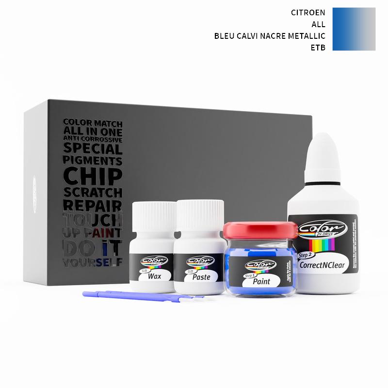 Citroen ALL Bleu Calvi Nacre Metallic ETB Touch Up Paint