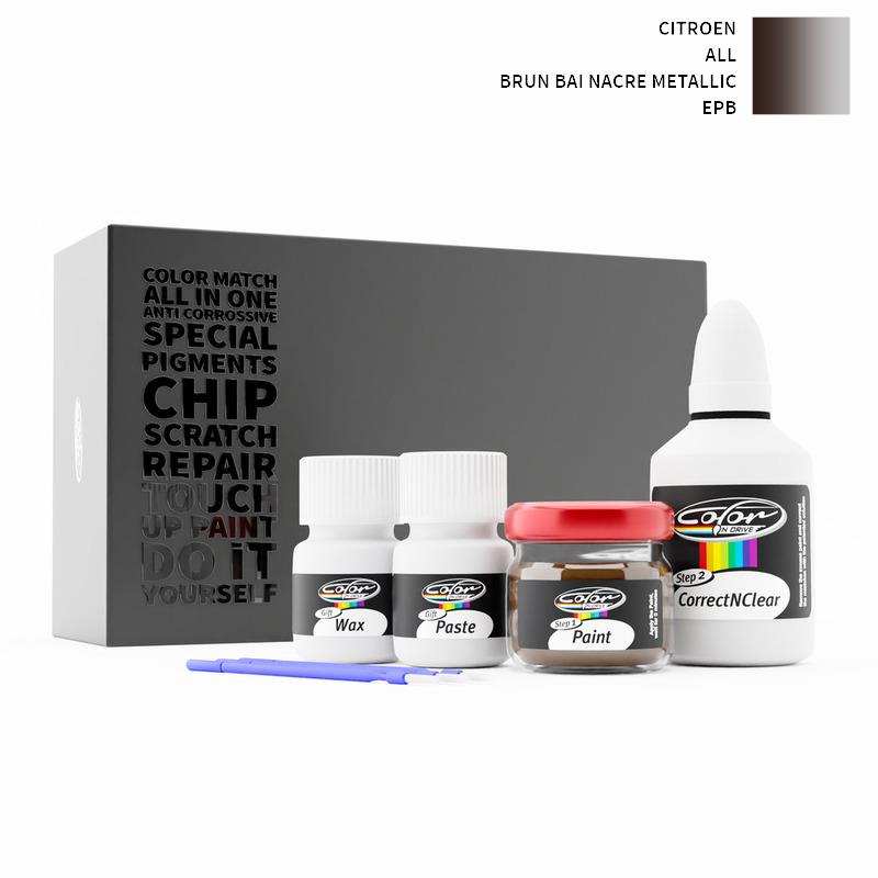 Citroen ALL Brun Bai Nacre Metallic EPB Touch Up Paint