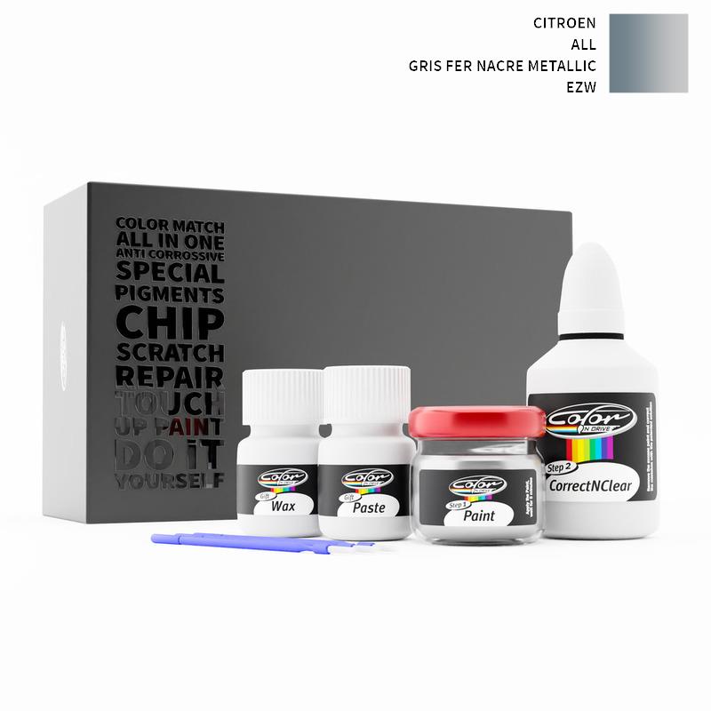 Citroen ALL Gris Fer Nacre Metallic EZW Touch Up Paint