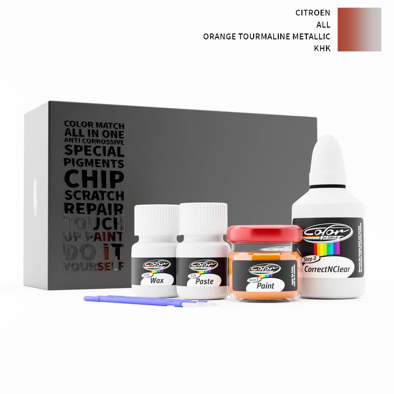 Citroen ALL Orange Tourmaline Metallic KHK Touch Up Paint