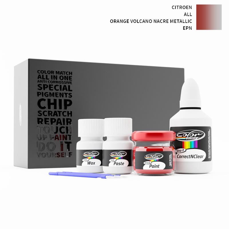 Citroen ALL Orange Volcano Nacre Metallic EPN Touch Up Paint