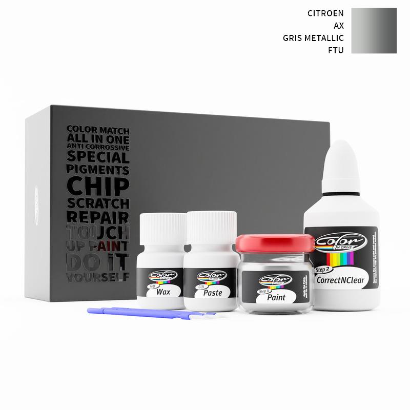 Citroen AX Gris Metallic FTU Touch Up Paint