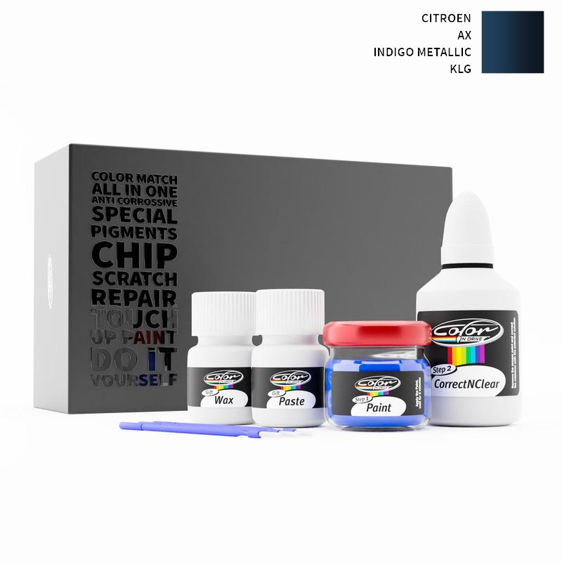 Citroen AX Indigo Metallic KLG Touch Up Paint