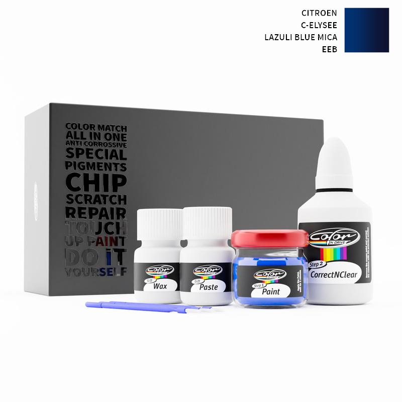 Citroen C-Elysee Lazuli Blue Mica EEB Touch Up Paint