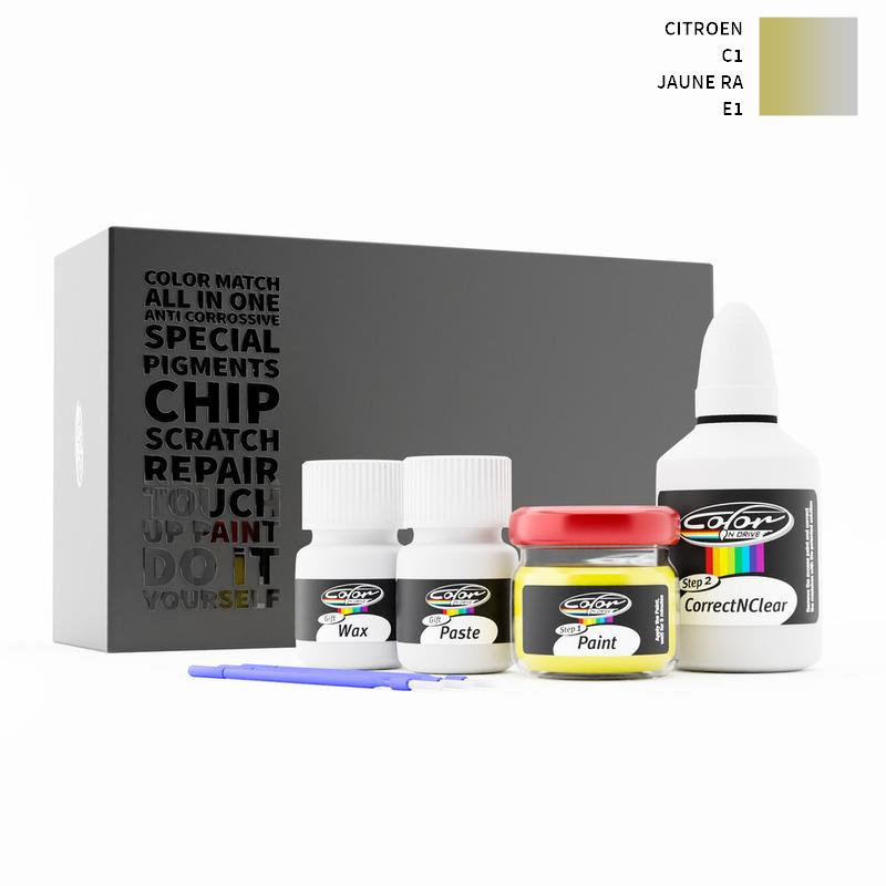 Citroen C1 Jaune Ra E1 Touch Up Paint